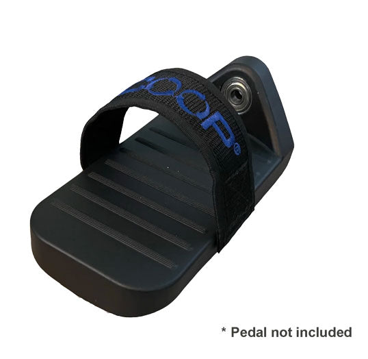 Pedal Upgrade for Scoop®:  Adjustable Velcro Straps for Standard Sized Pedals